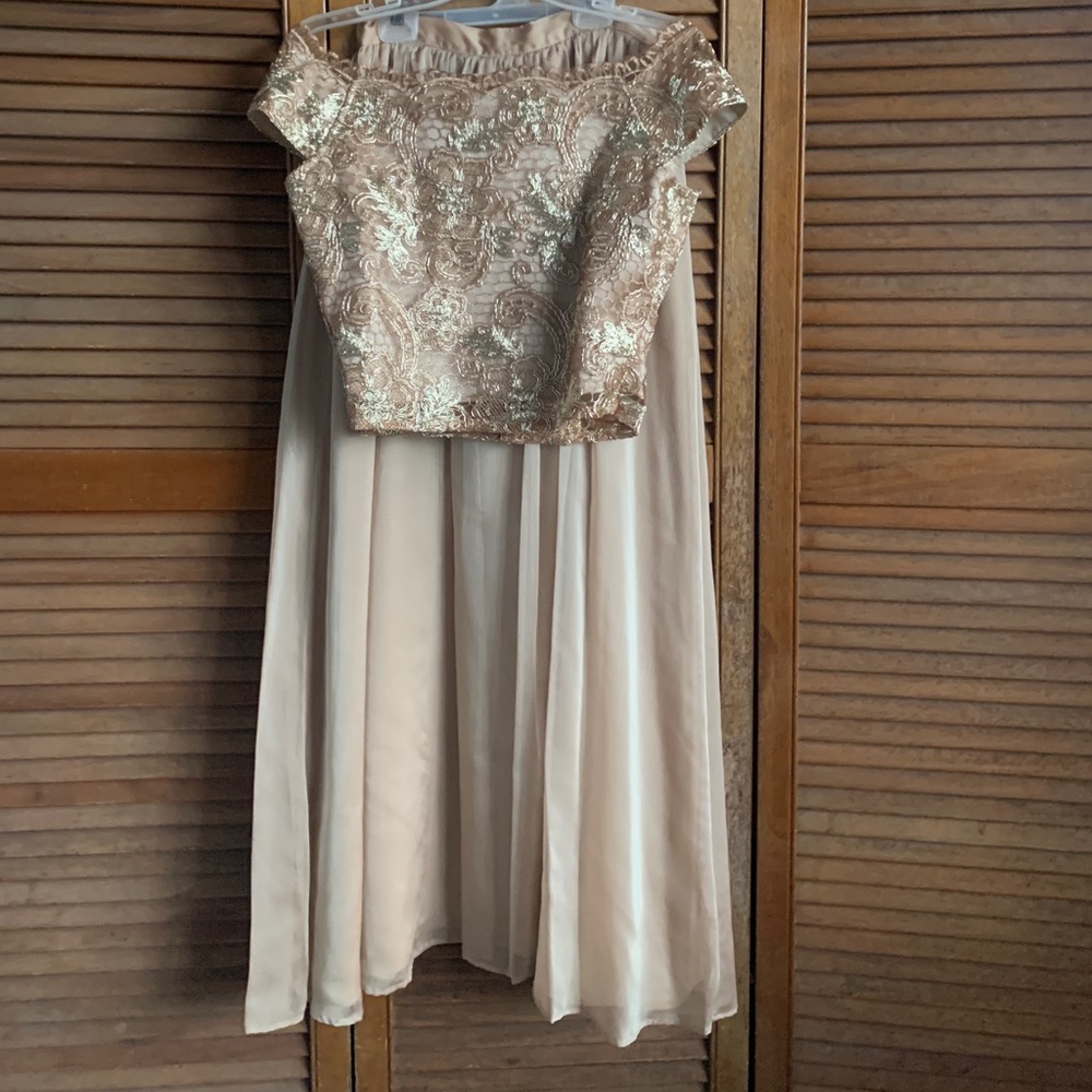 2 pieces Prom Dress
